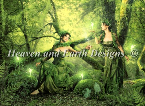 Garden of Glowing Faeries - Click Image to Close